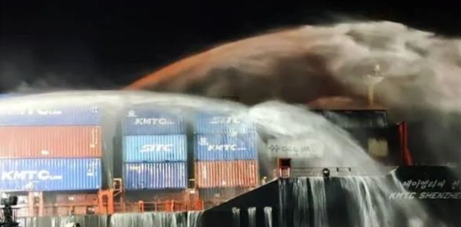 突发！高丽海运一集装箱船动怒